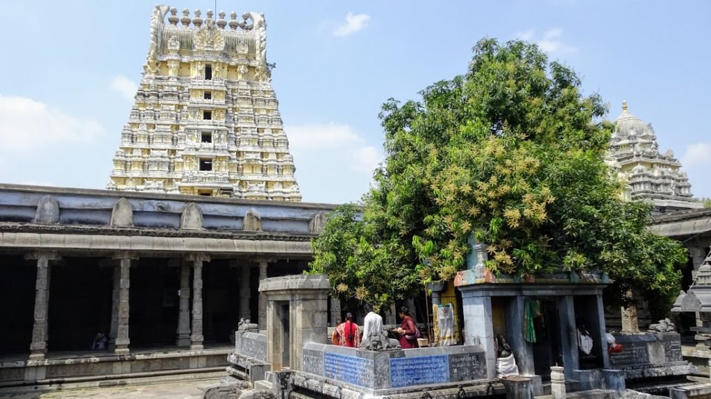kanchipuram, temple d'ekambareshwara